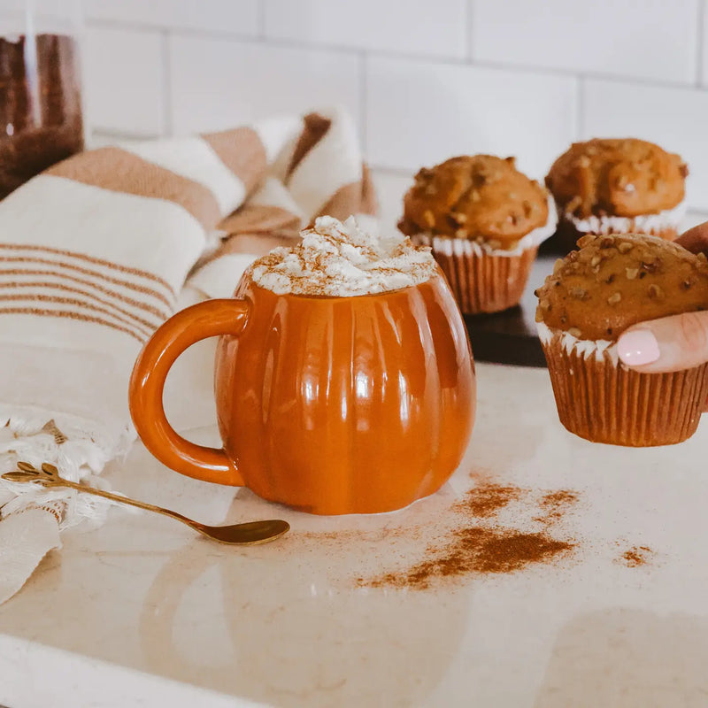 Pumpkin Figurine Coffee Mug
