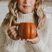 Pumpkin Figurine Coffee Mug