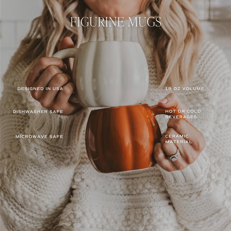 Pumpkin Figurine Coffee Mug