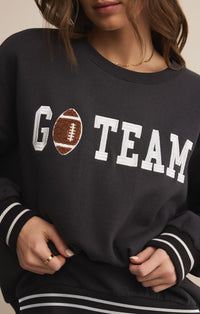 Oversized Go Team Sweatshirt