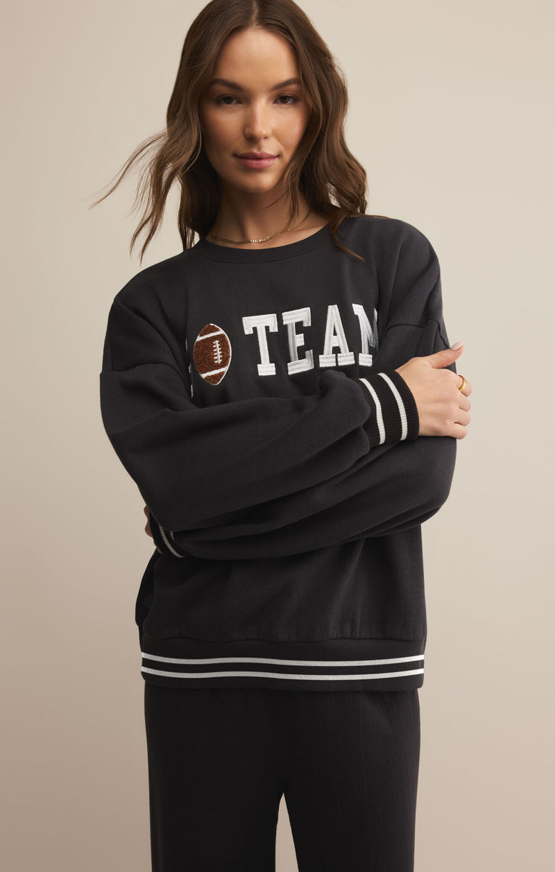 Oversized Go Team Sweatshirt