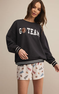 Oversized Go Team Sweatshirt