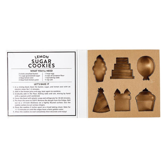 Birthday Cookie Cutter Book Box
