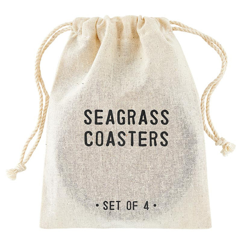 Seagrass Coasters - Set of Four