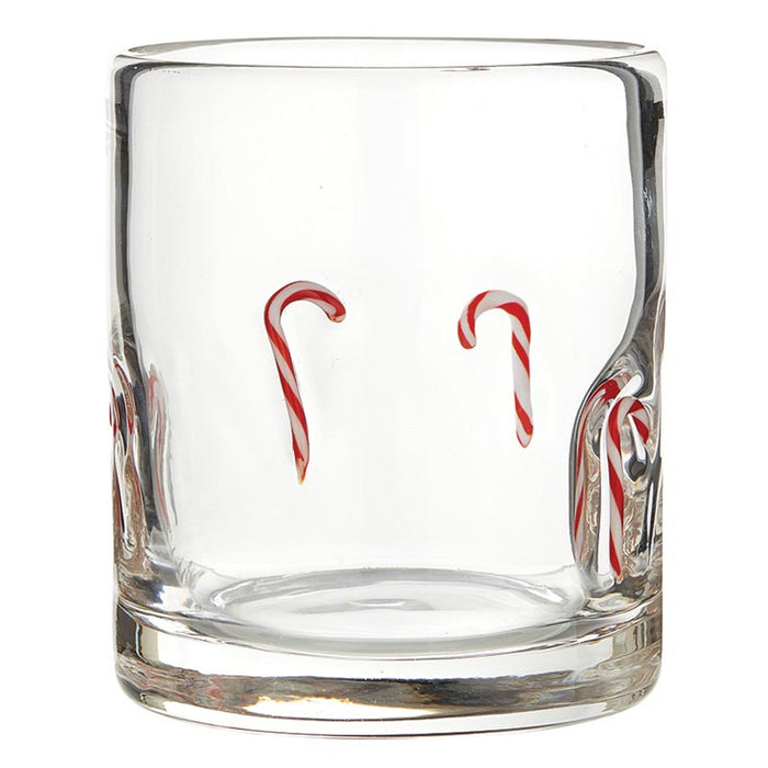 Candy Cane Glass