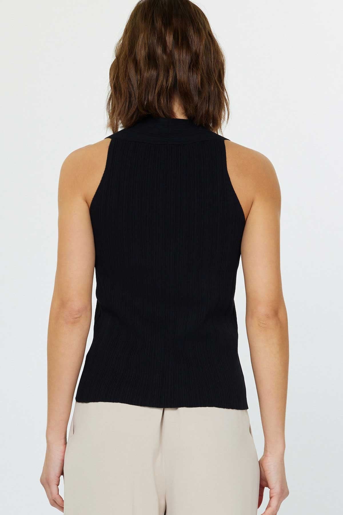 Black Sweater Vest