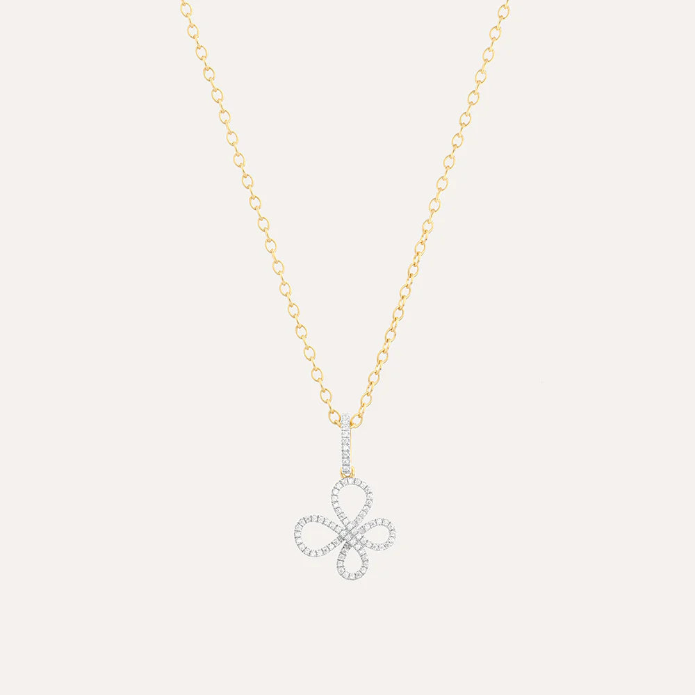 Bloom Pendant Necklace Gold