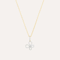 Bloom Pendant Necklace Gold