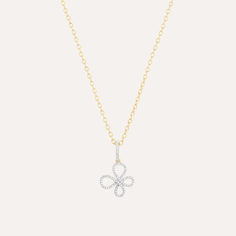 Bloom Pendant Necklace Gold