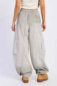 Garment Dye Parachute Pants