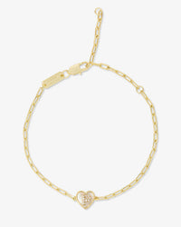 Baby Love Letters Heart Bracelet