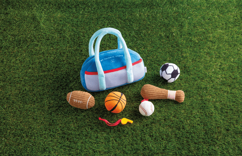 My Favorite Sports Plush Set