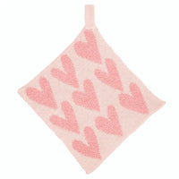 Plush Pacifier Blankie - Hearts