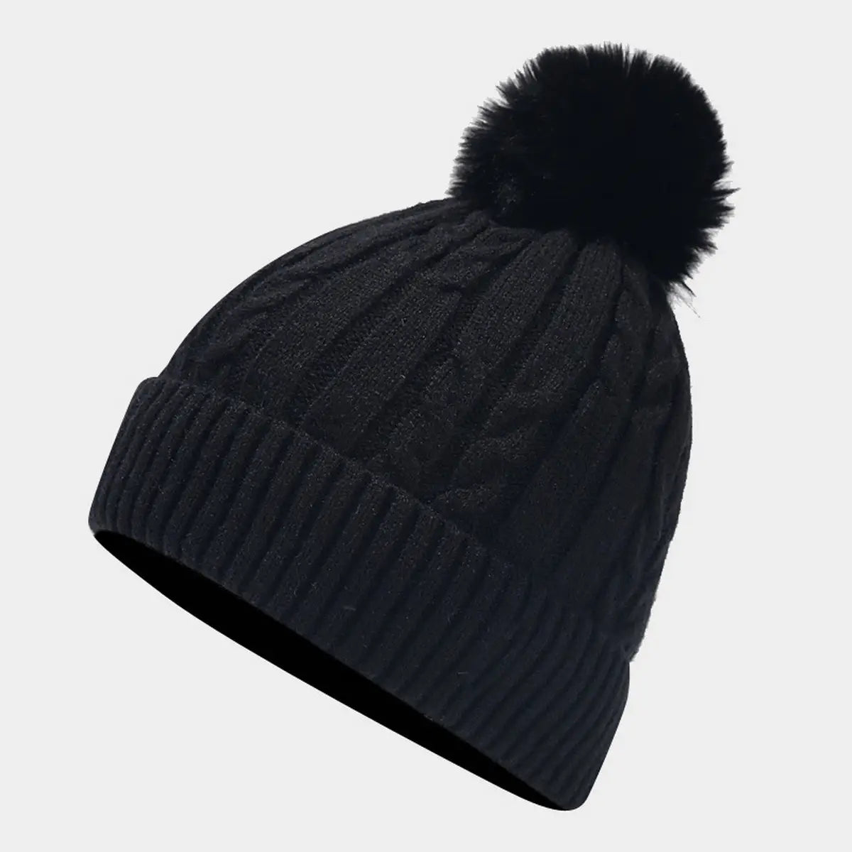 Pom Pom Knit Hat