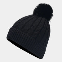 Pom Pom Knit Hat
