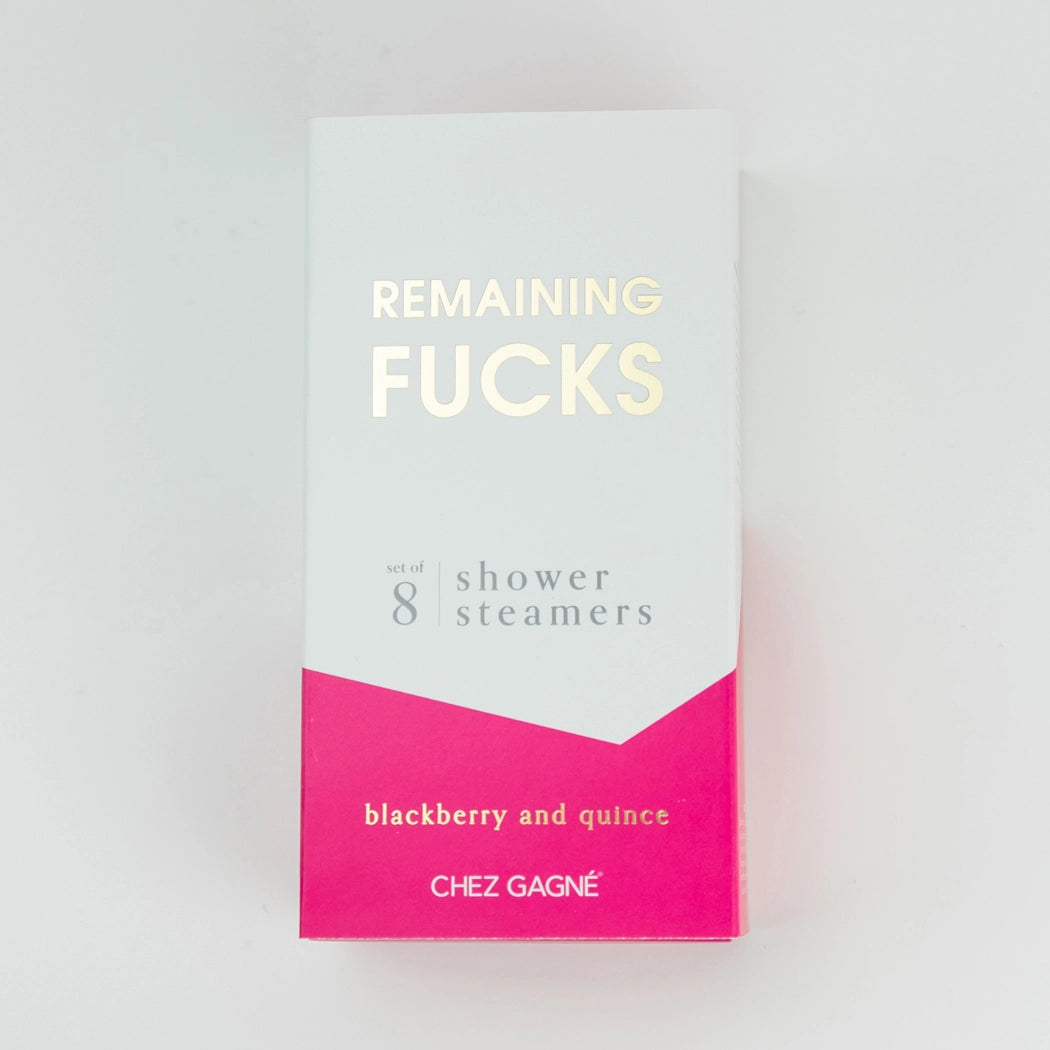Remaining Fucks Shower Steamers
