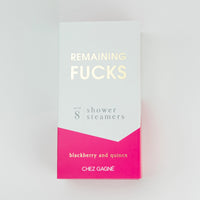 Remaining Fucks Shower Steamers