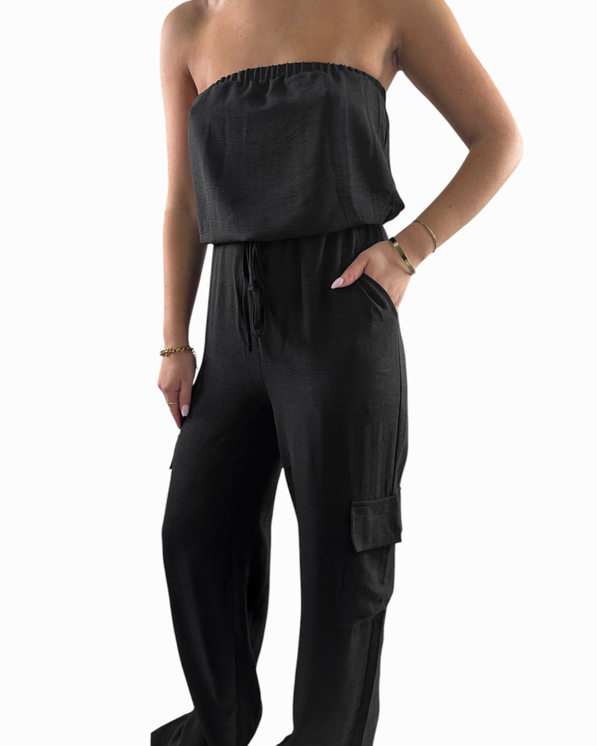 Renee Cargo Jumpsuit