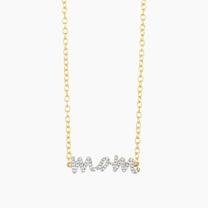 Rockstar Mom Pendant Necklace