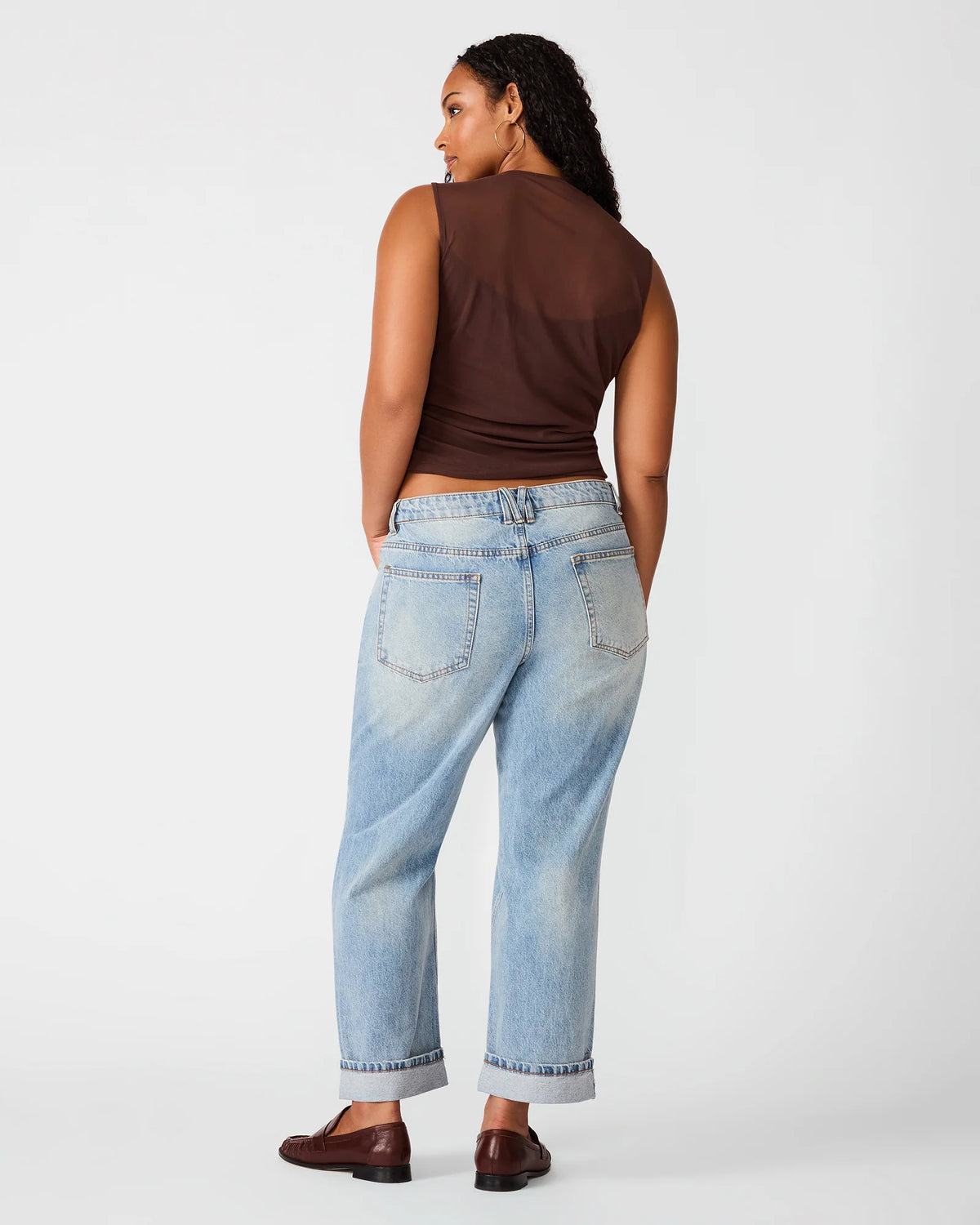 Roman Knit Top Walnut