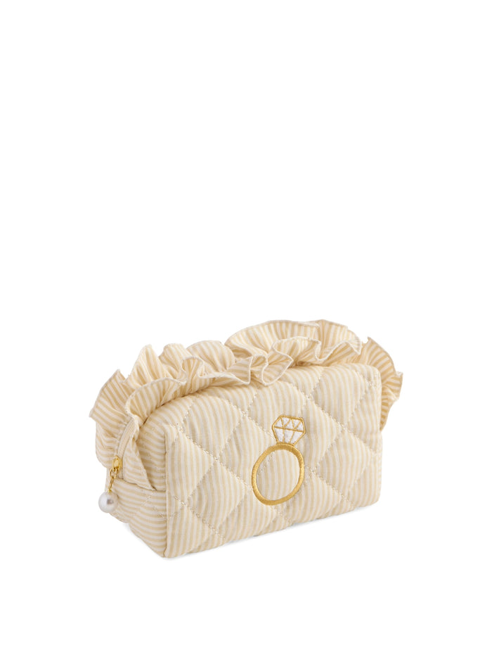 Ruffle Bling Pouch
