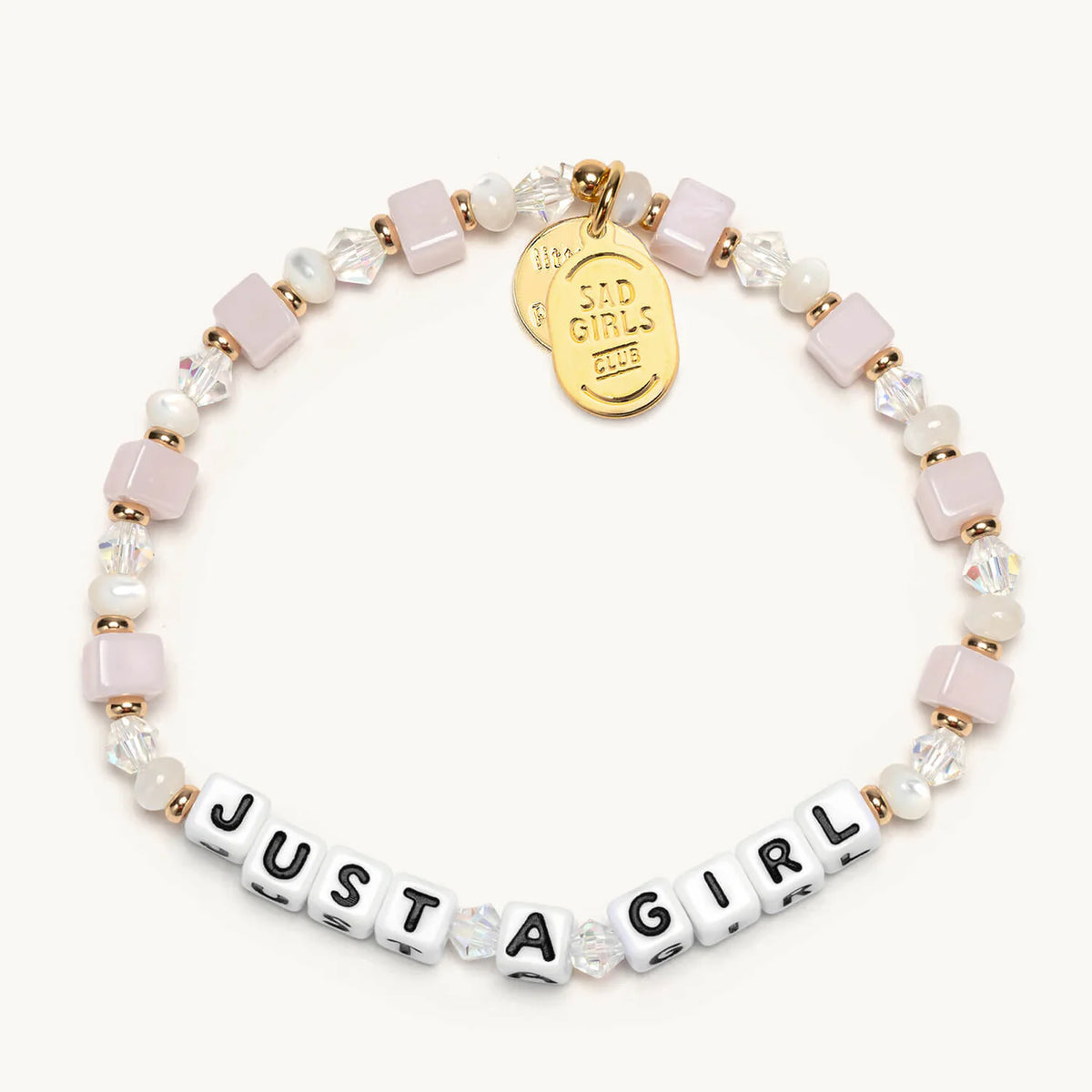 Just A Girl Little Words Project Bracelet