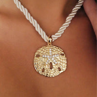 Sand Dollar Pendant Necklace
