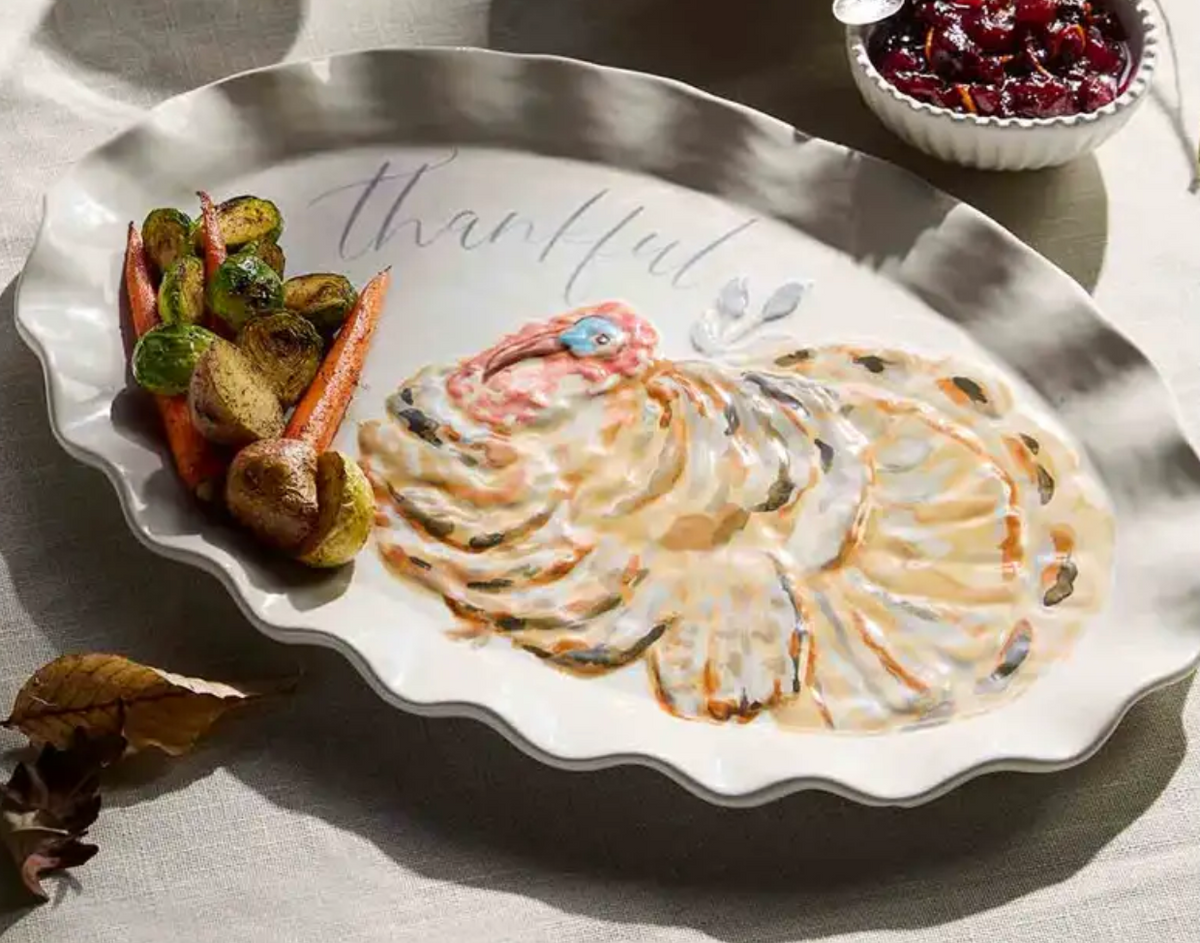 Thankful Turkey Platter