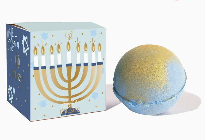 Happy Hanukkah Bath Bomb