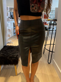 Seamed Pencil Skirt