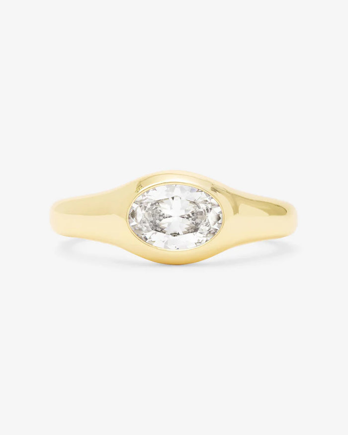 She's A Boss Signet Ring