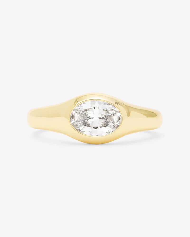 She's A Boss Signet Ring