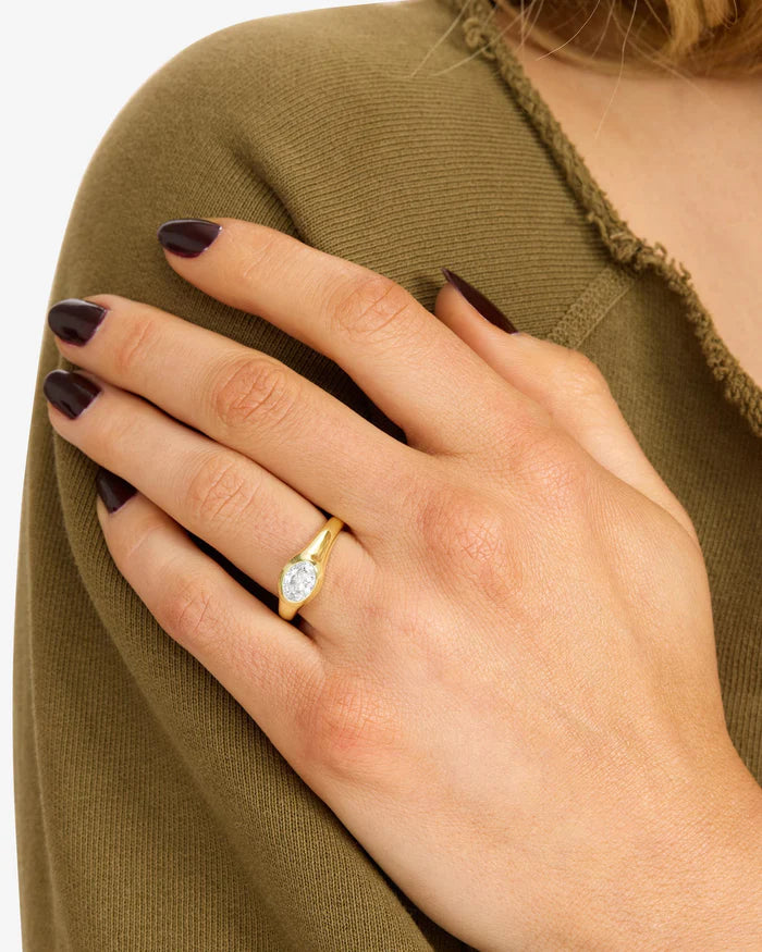 She's A Boss Signet Ring