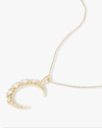 She's An Icon Moon Necklace