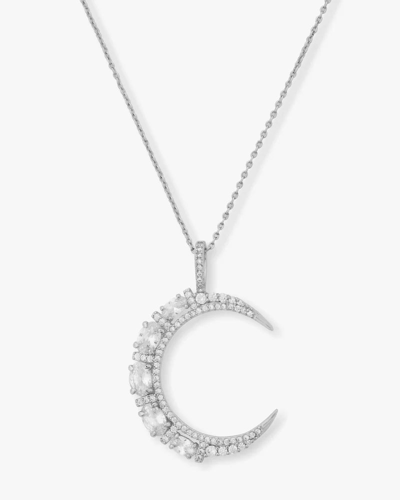 She's An Icon Moon Necklace