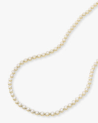 She's an Icon Tennis Necklace 16" in Gold