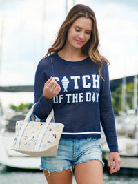 Coastal Icons Mini Tote Natural