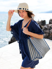 Maya Tote Blue