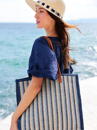 Maya Tote Blue
