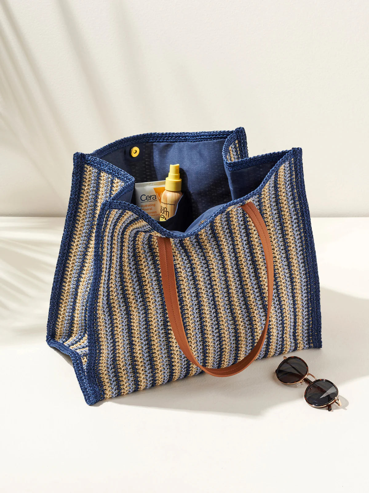 Maya Tote Blue