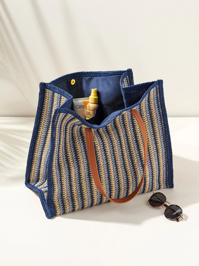 Maya Tote Blue