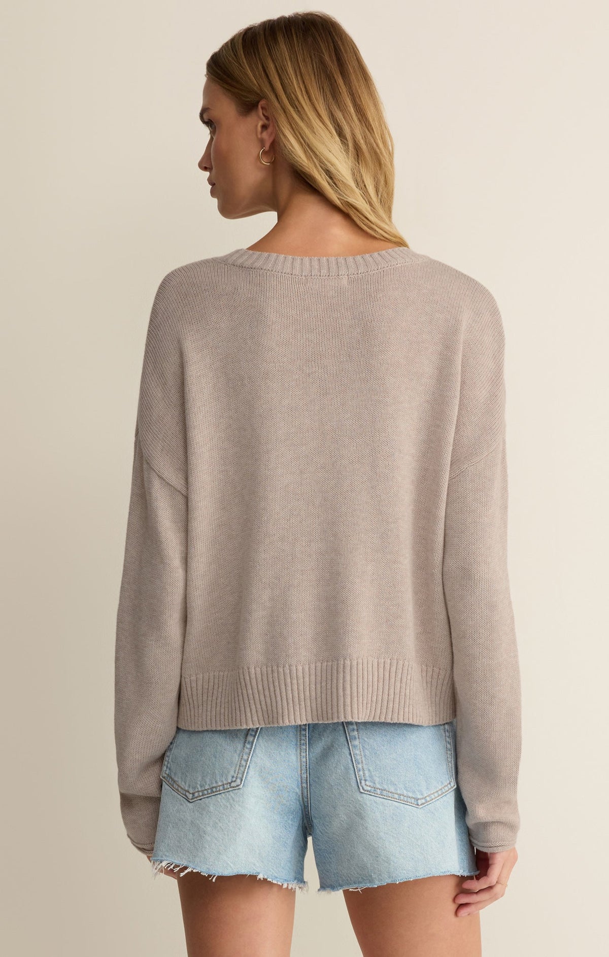 Sienna Patriot Sweater Natural Heather