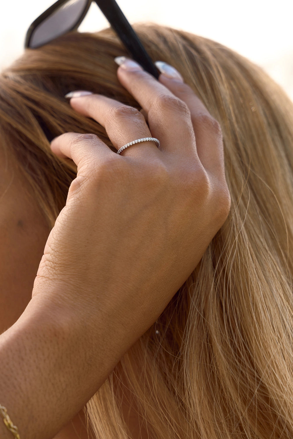 Silver Sutton Shimmer Ring