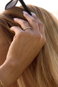Silver Sutton Shimmer Ring