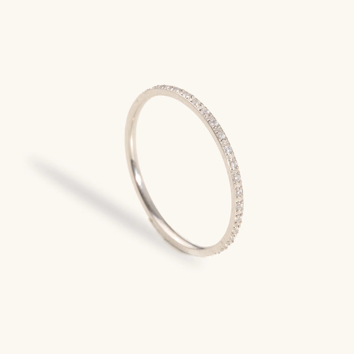 Silver Sutton Shimmer Ring