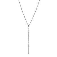 Silver Shimmer Lariat