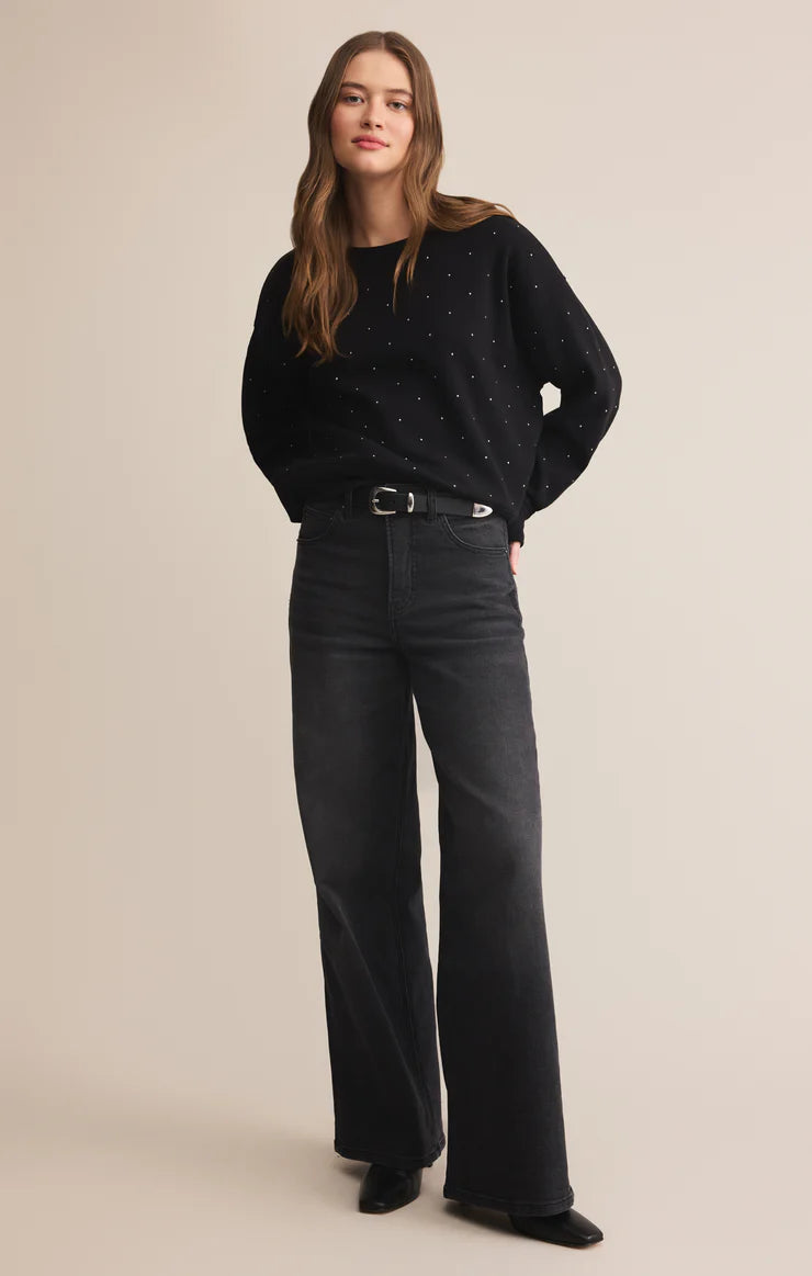 Sparkle Crew Neck Sweatshirt