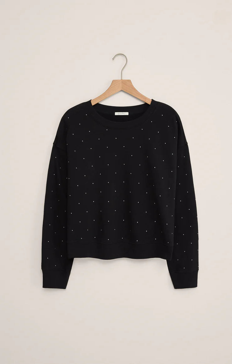 Sparkle Crew Neck Sweatshirt