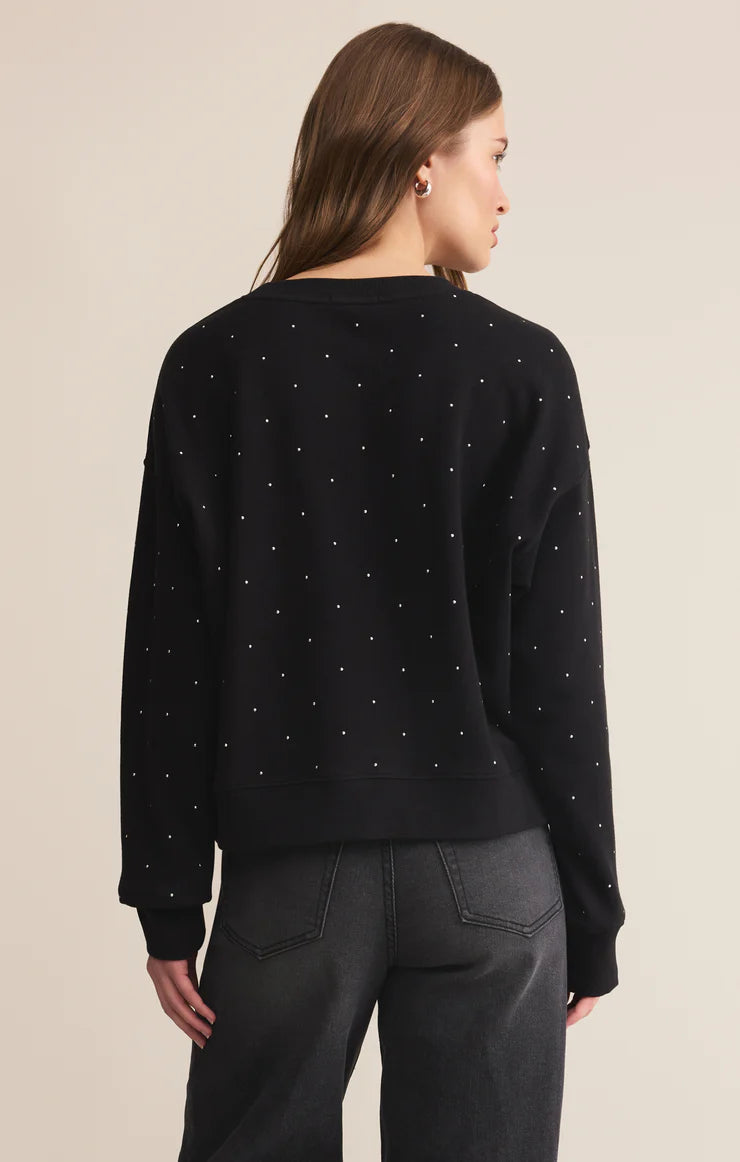 Sparkle Crew Neck Sweatshirt