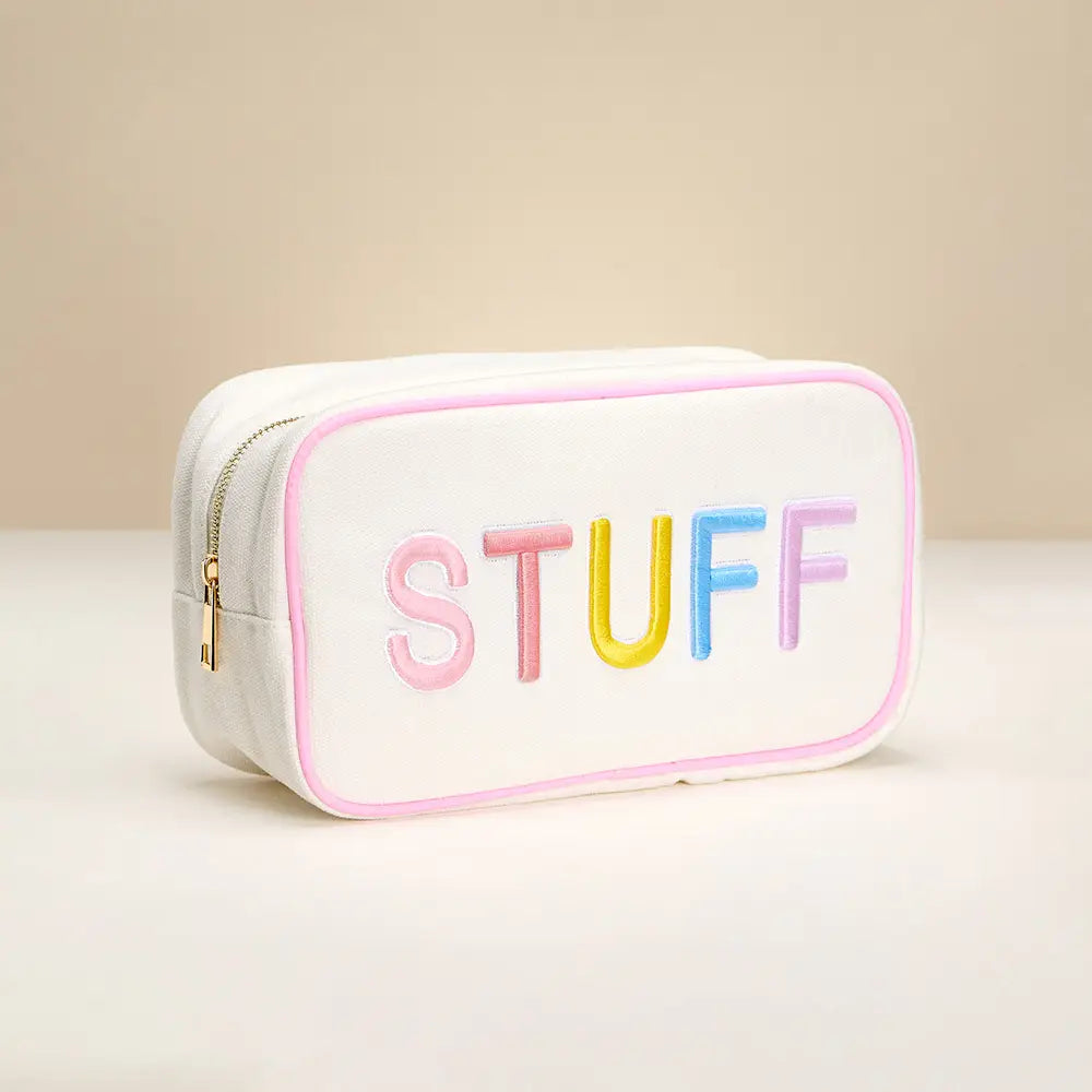 Stuff Embroidered Pouch